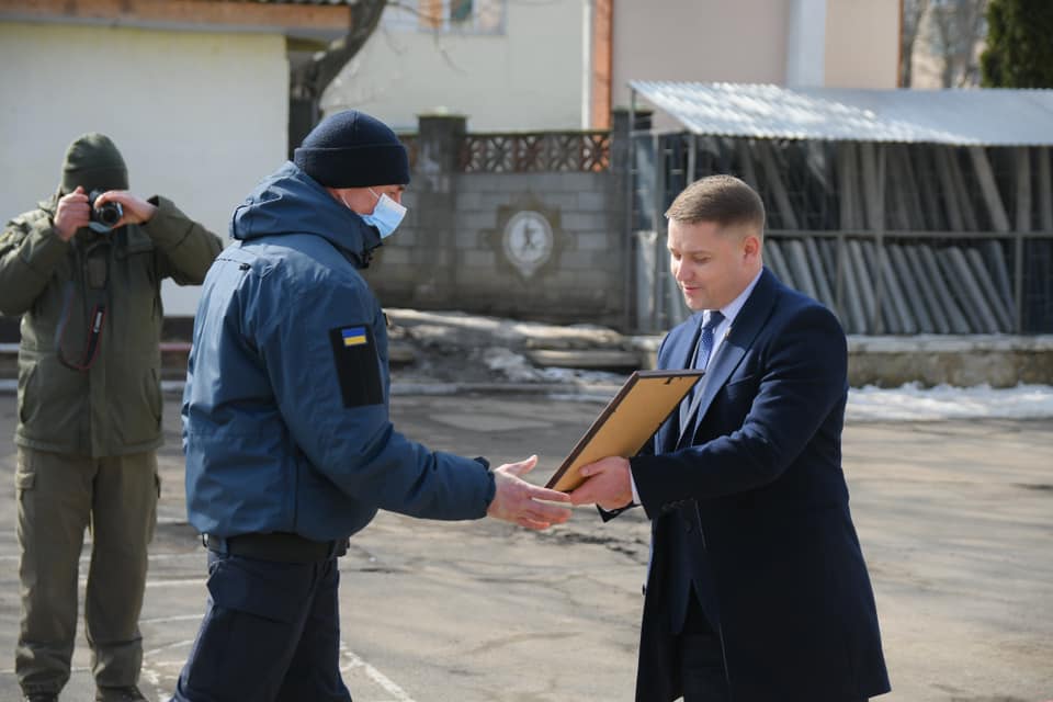Міський голова Рівного привітав військовослужбовців