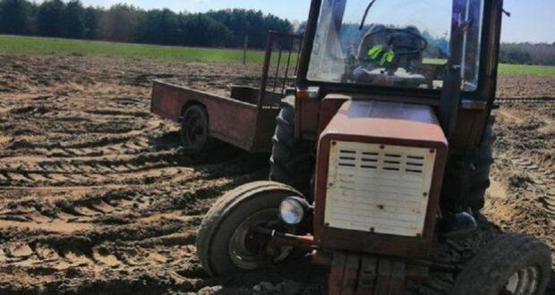 Батько переїхав свого сина на тракторі