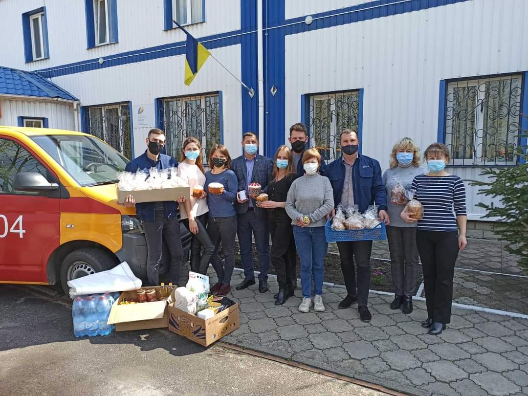 Сарненські газовики передали допомогу захисникам України