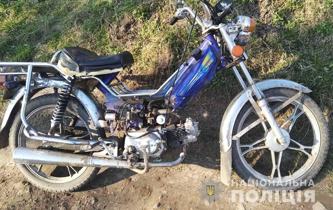 Поліцейські Дубенського району оперативно розшукали викрадений мопед