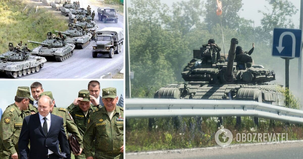 ​​Путін стягує війська до кордонів України