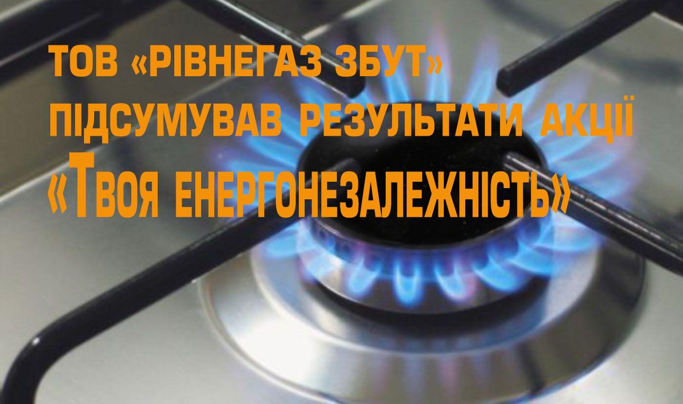 Рівнегаз Збут дає можливість рівнянам зекономити кошти на закупці газу