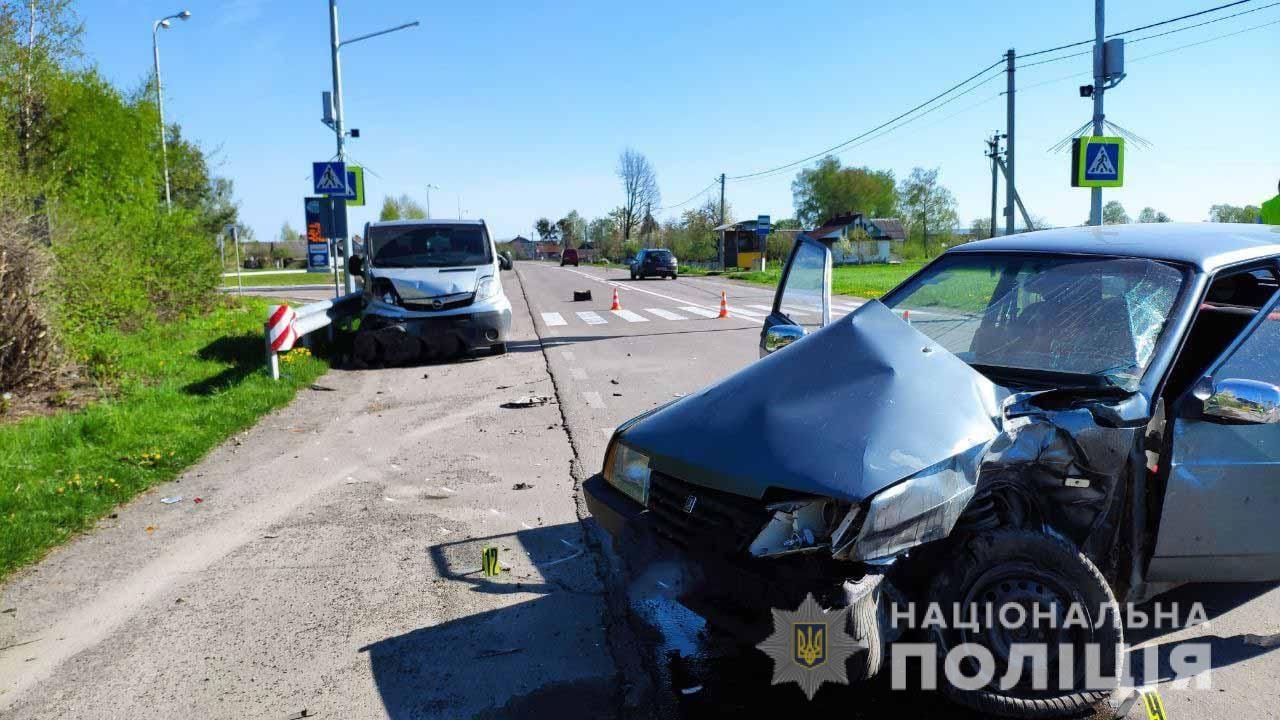 У Дубенському районі грубе порушення правил дорожнього руху призвело до ДТП із потерпілим