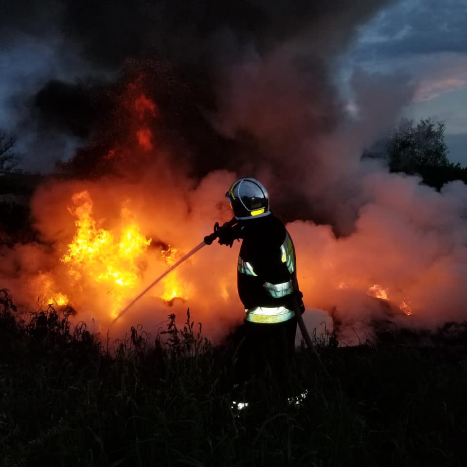 На околиці Рівного горять чагарники
