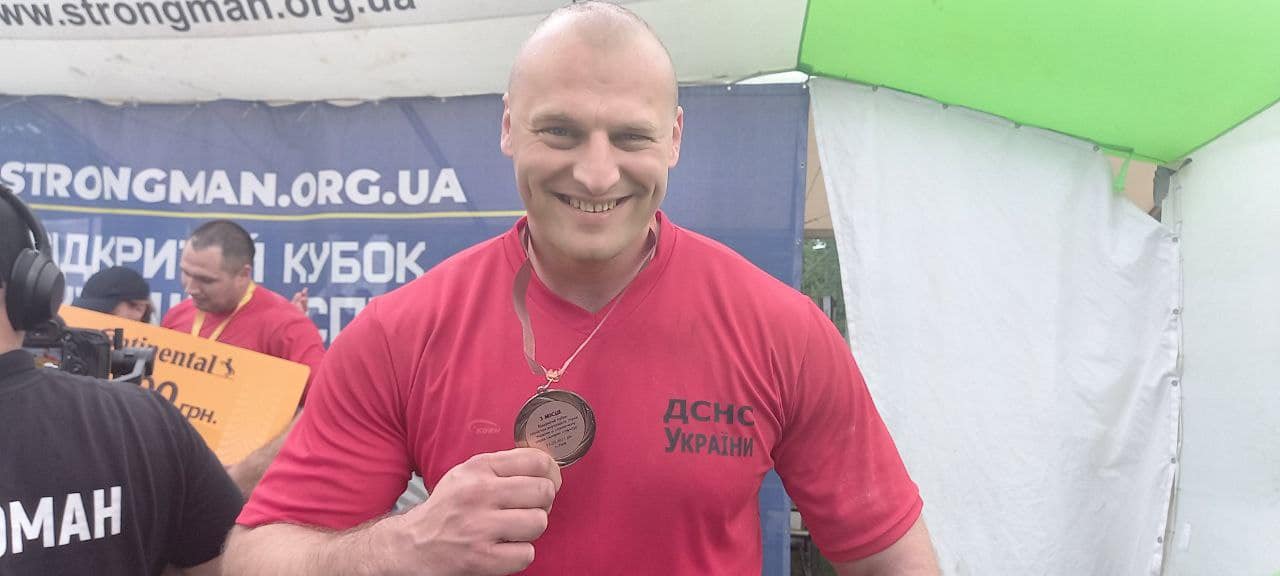 Рівненський стронгмен виборов бронзову медаль