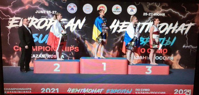 На Чемпіонаті Європи перемогла сумоїстка з Рівного