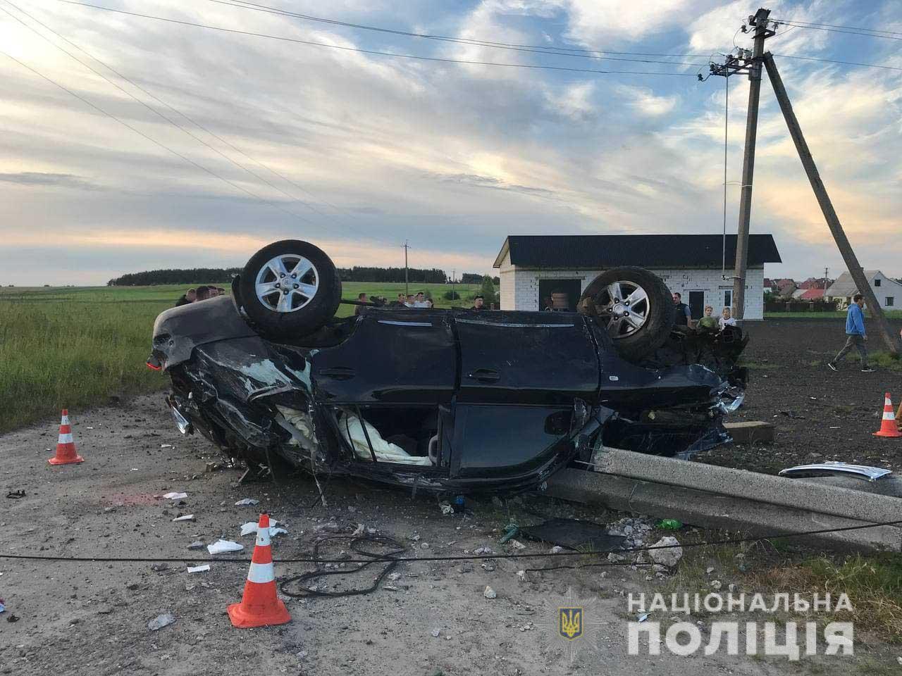 В ДТП на Рівненщині постраждали водії двох машин. Їх доставили в реанімацію