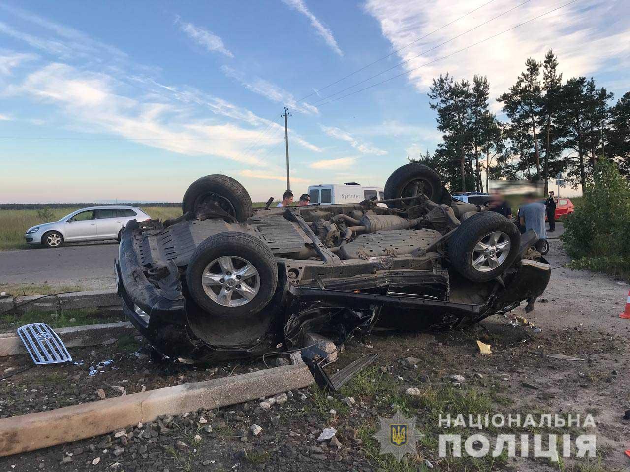 В ДТП на Рівненщині постраждали водії двох машин. Їх доставили в реанімацію