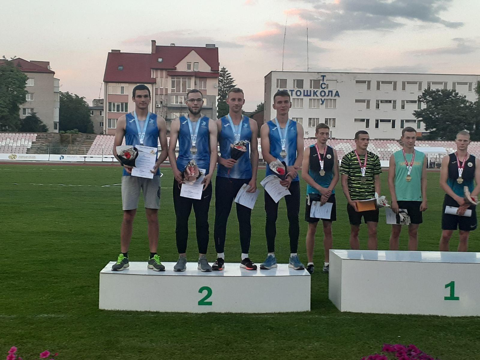На чемпіонаті України з легкої атлетики рівняни вибороли срібло