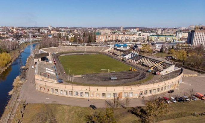 На головну спортарену Рівного дадуть 100 млн гривень