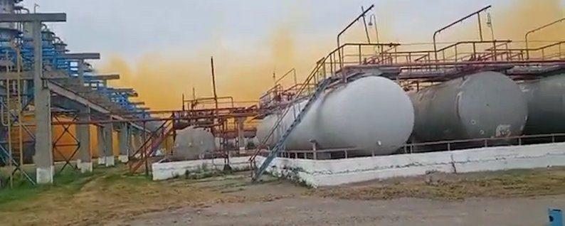 На Рівне суне жовта хмара з “АЗОТу”(ОНОВЛЕНО)