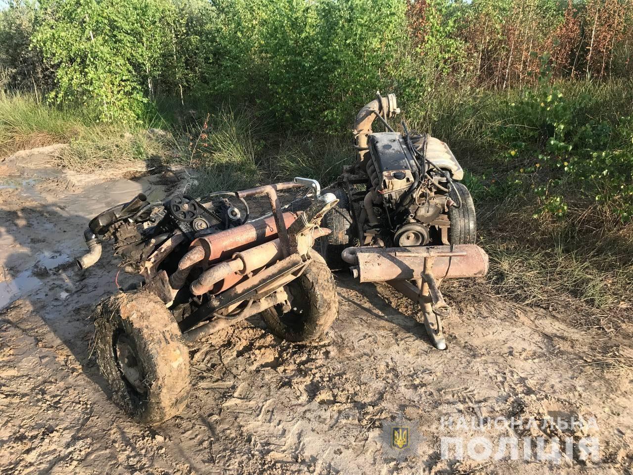 На Рівненщині поліцейські вилучили п’ять мотопомп та три авто