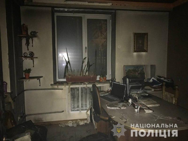 На Рівненщині підпалили офісне приміщення