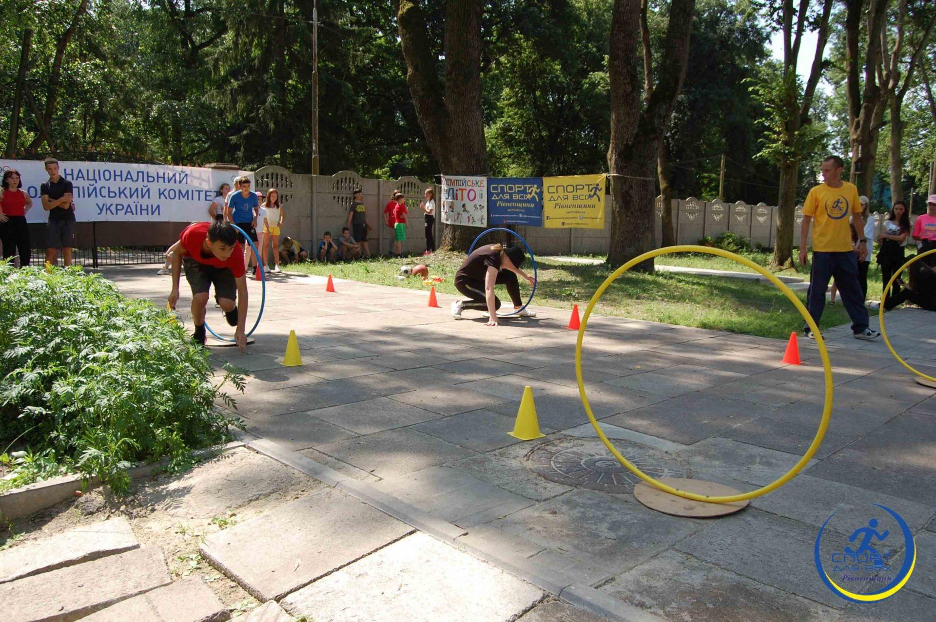 Олімпійське літо проходить над річкою Горинь