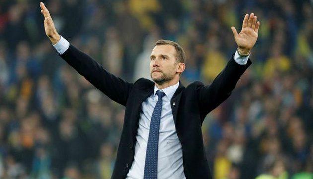 Андрій Шевченко попрощався зі збірною України
