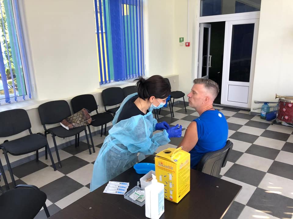 Баскетболісти БК “Рівне” вакцинувалися проти COVID-19 перед стартом нового сезону