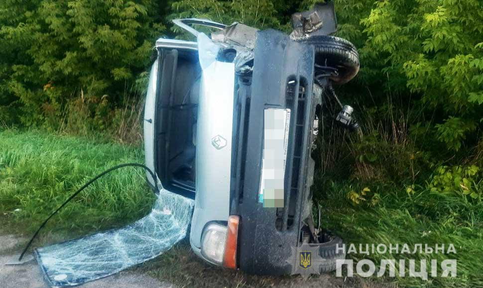 Внаслідок ДТП у Рівненському районі чотири людини травмувалися