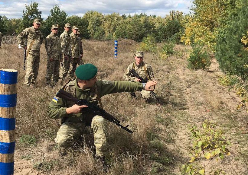 На Рівненщині, Житомирщині та Київщині прикордонники відпрацьовують елементи тактичних навчань