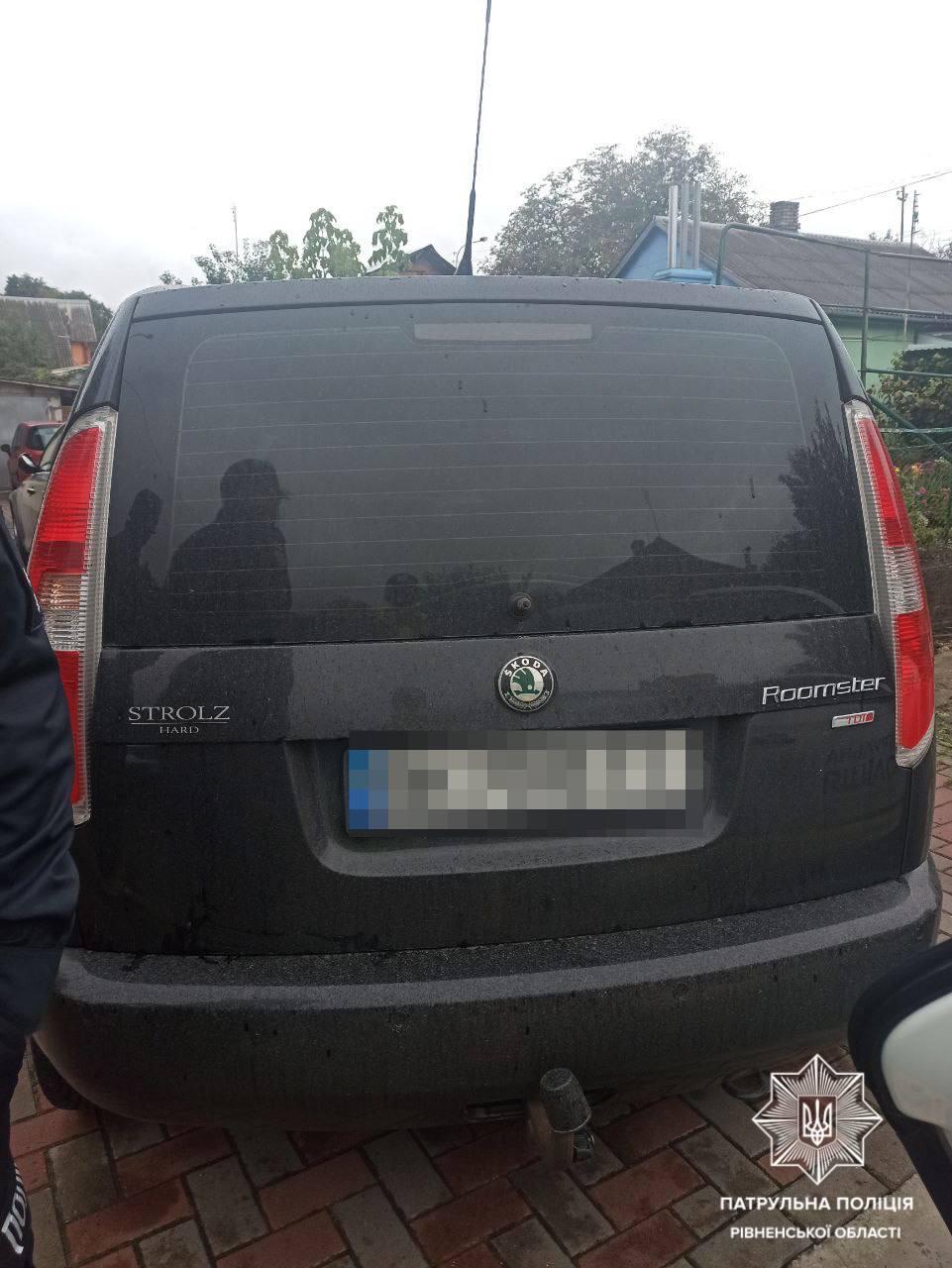 Неповнолітній водій у Рівному отримав від патрульних 4 протоколи