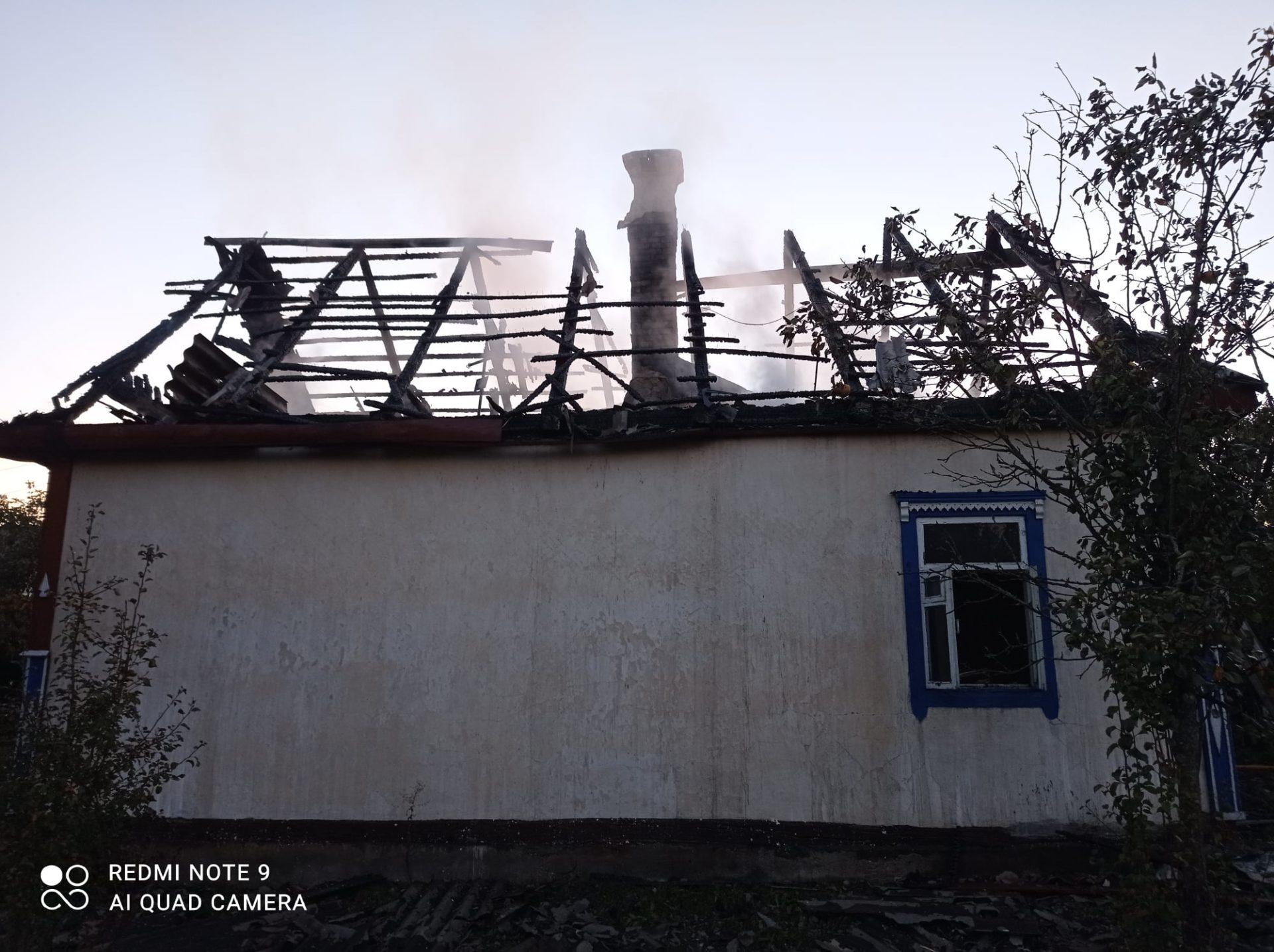 На Рівненщині горів приватний будинок