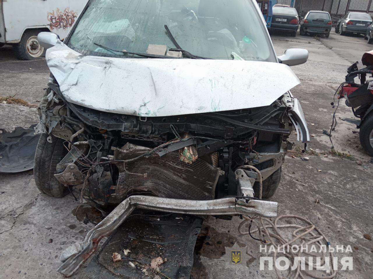 Поліцейські Вараша затримали нетверезого порушника, який виявився крадієм автівки