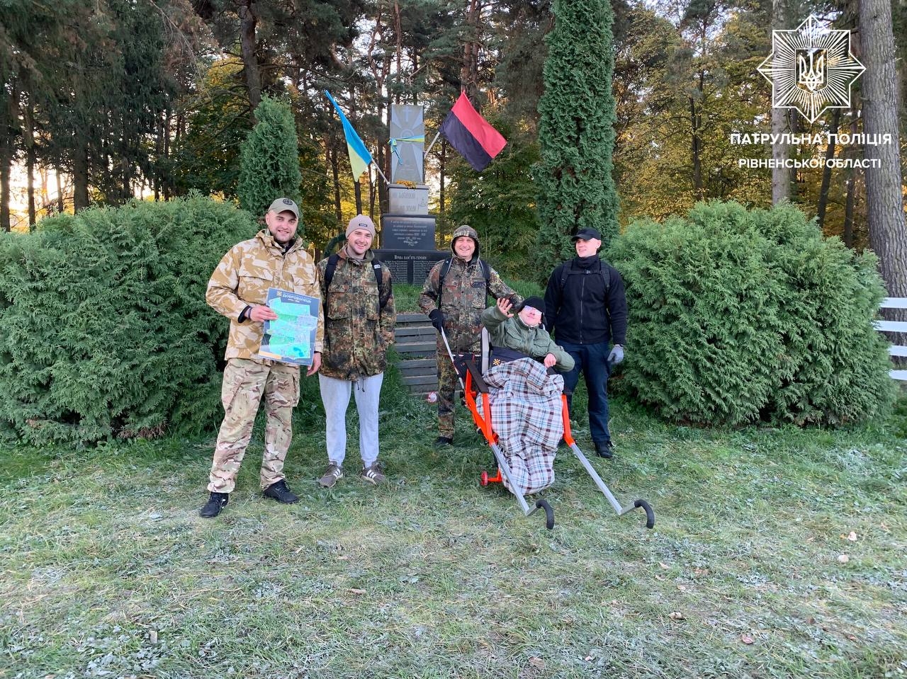 Рівненські патрульні здійснили мрію чоловіка