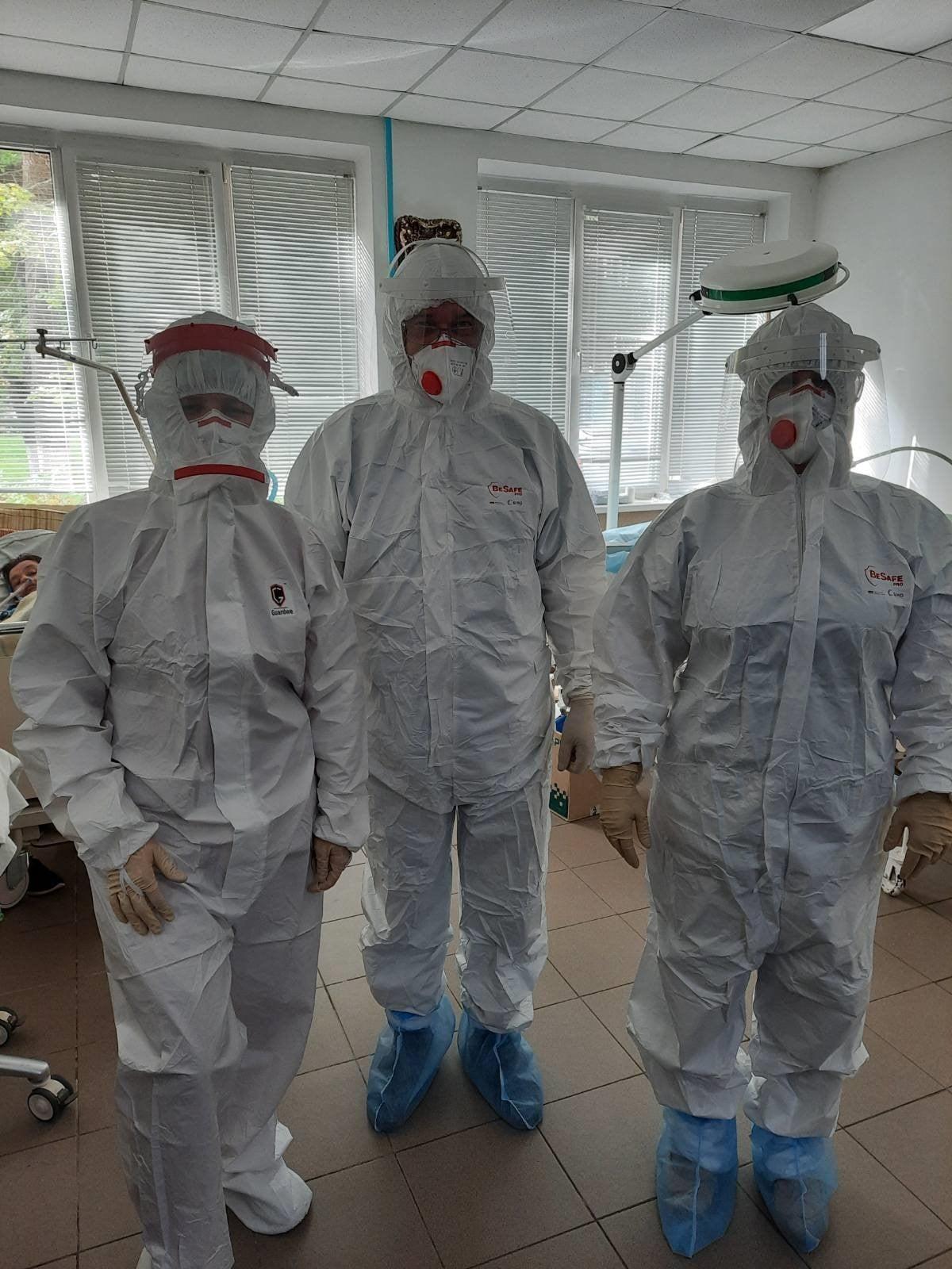 Відділення Рівненської обласної лікарні, яке приймає хворих на COVID-19 заповнено на 100%