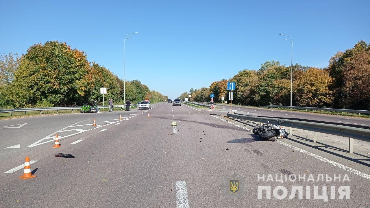 На Рівненщині у ДТП постраждали двоє мотоциклістів