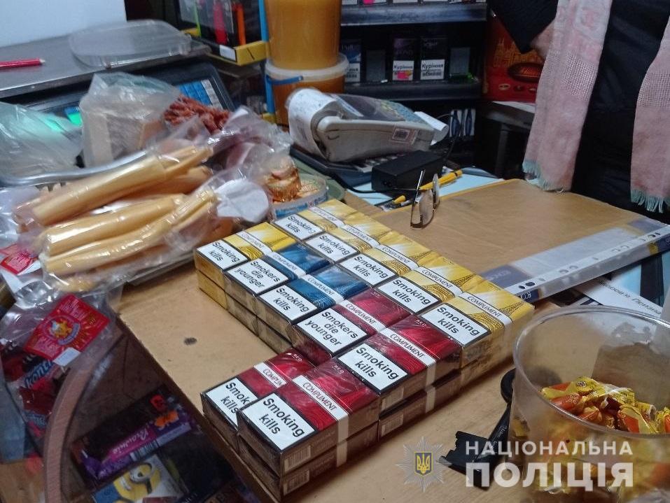 66 адмінправопорушень, щодо нелегальному обігу підакцизних товарів задокументували працівники поліції за тиждень