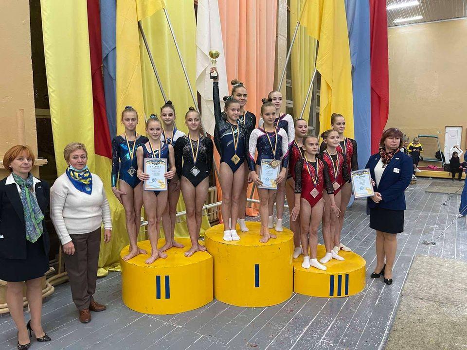 Рівненські гімнастки вибороли дві медалі на чемпіонаті України