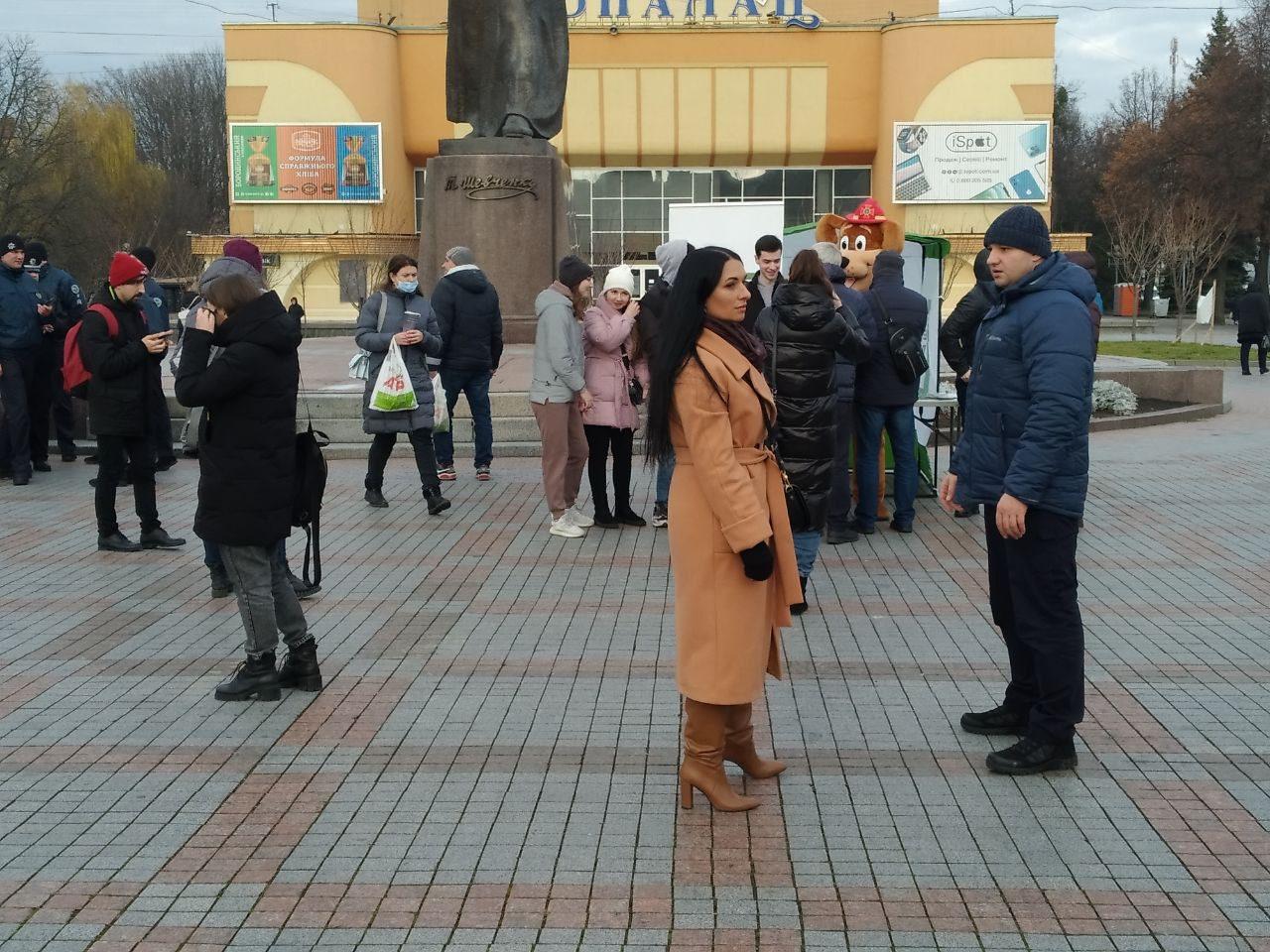 У Рівному відбулася акція проти домашнього насильства
