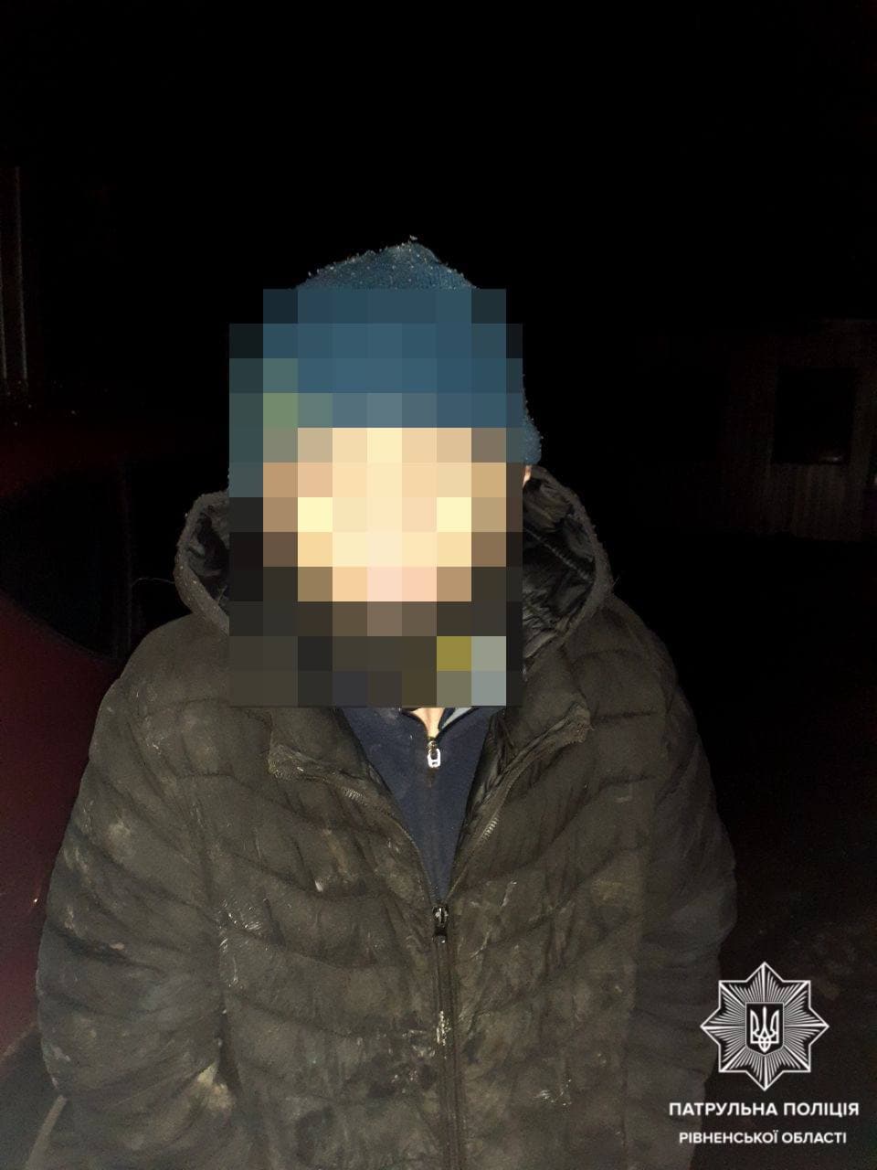 Патрульні Рівного оперативно зловили злодія