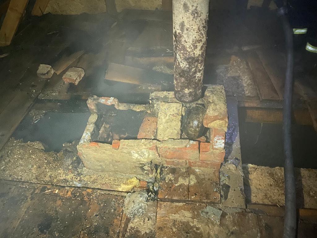Корецькі вогнеборці ліквідували пожежу у приватному господарстві