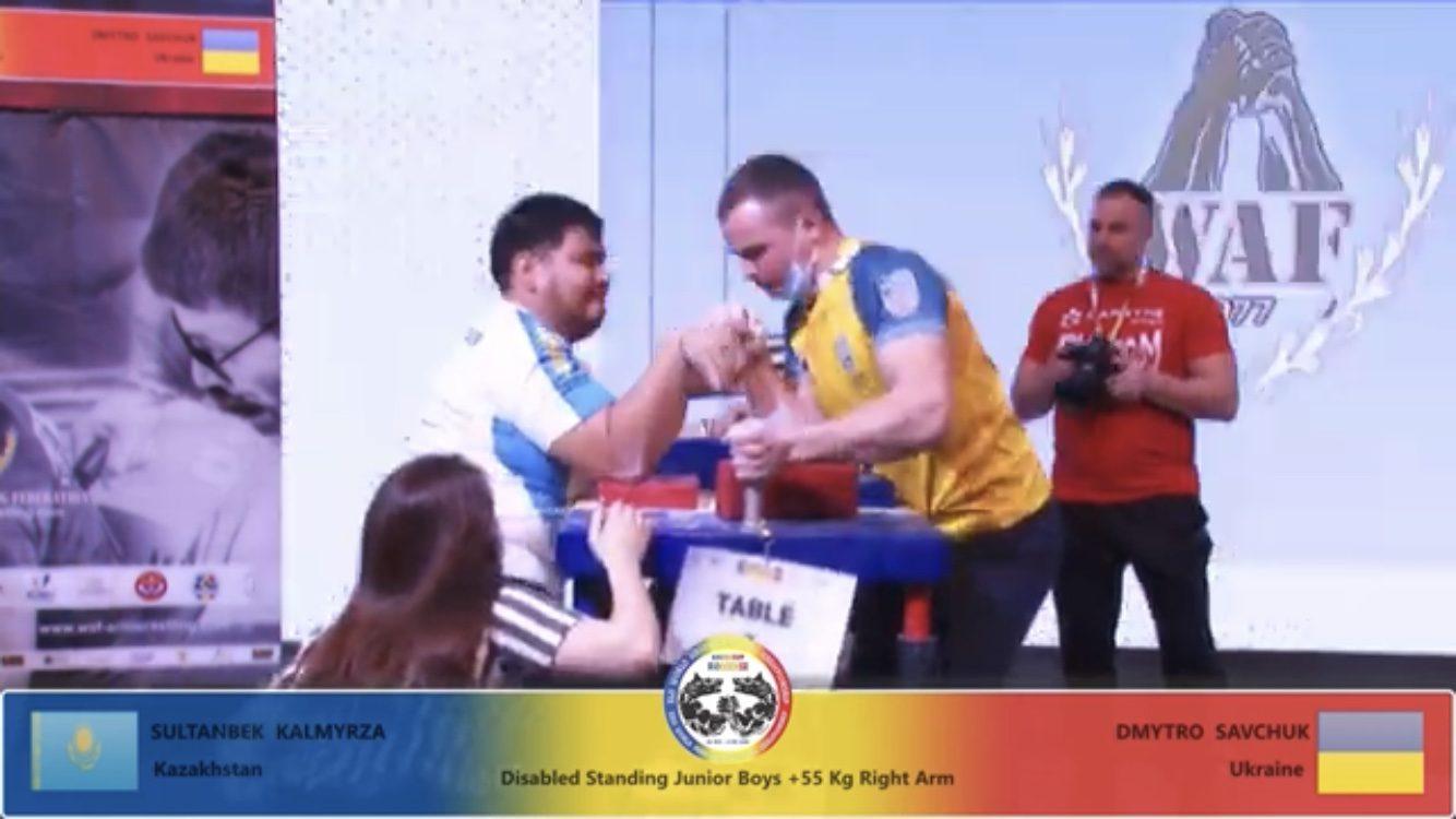 Спортсмен з Рівненщини взяв участь у чемпіонаті світу з армспорту