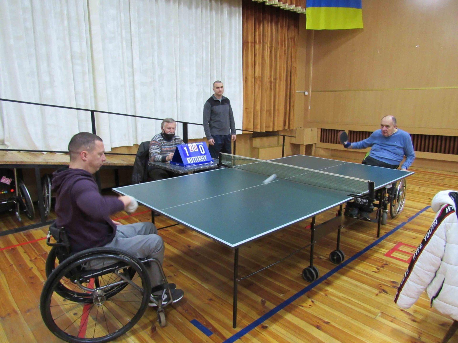Міжнародному дню осіб з інвалідністю у Рівному присвятили кубок з настольного тенісу Міжнародному дню осіб з інвалідністю у Рівному присвятили кубок з настольного тенісу