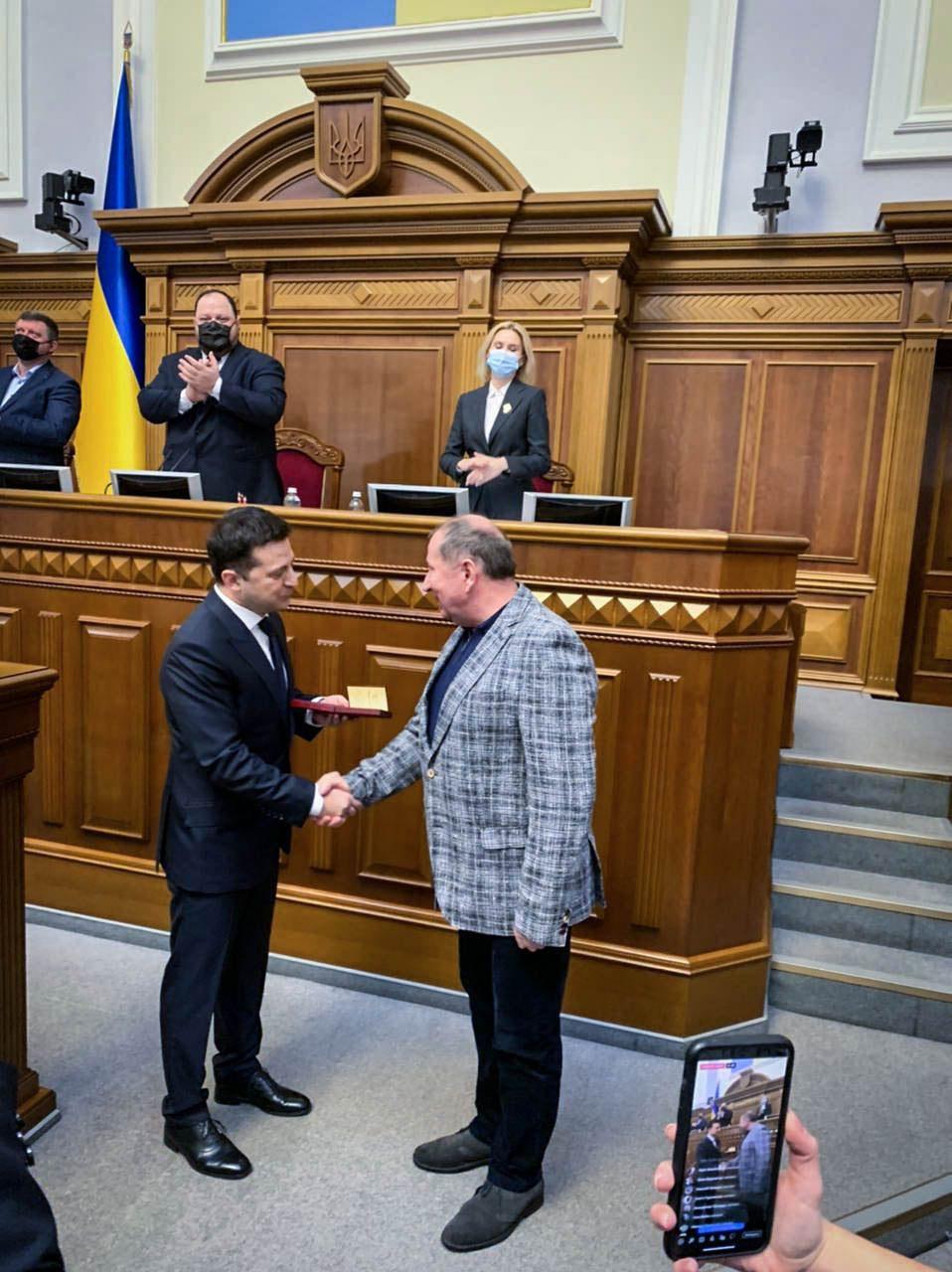 Керівнику Клеванської лікарні Президент вручив державну нагороду