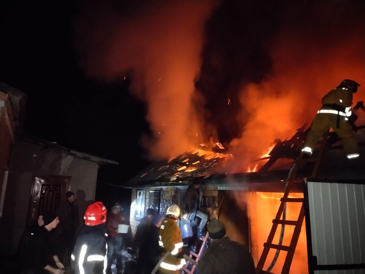 Три пожежі в приватних господарствах сталися на Рівненщині за минулу добу