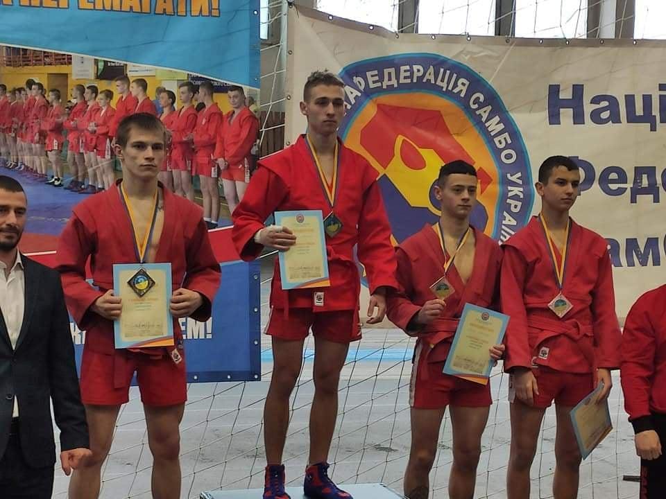 П’ять медалей вибороли рівненські самбісти на чемпіонаті України