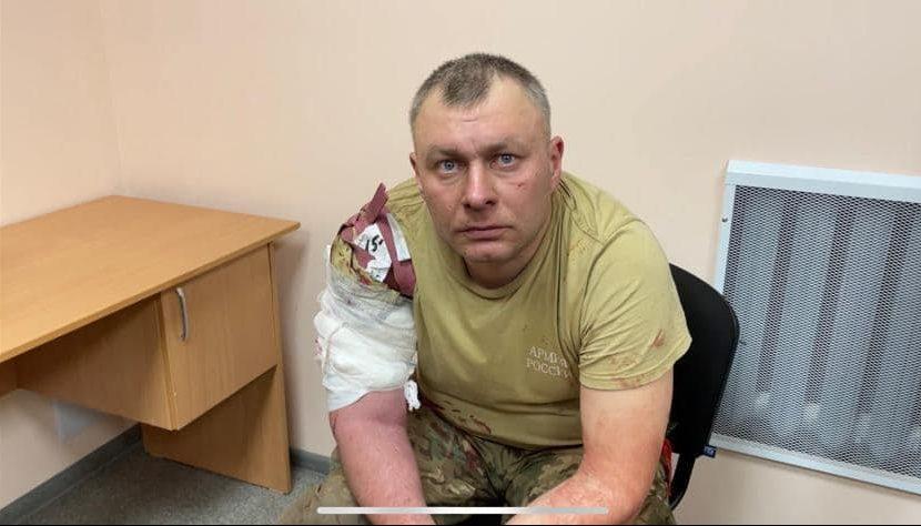 Розвідувальний взвод російської мотострілкової бригади здався у полон (ВІДЕО)