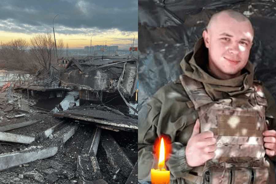 Український морпіх загинув при підриві Генічеського мосту