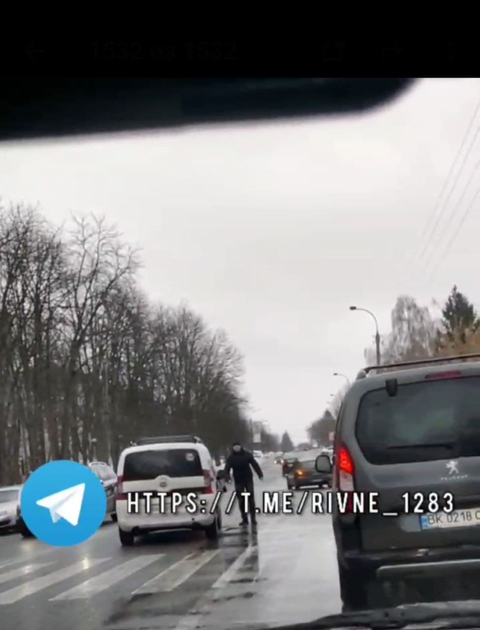 У Рівному на Чорновола збили пішохода