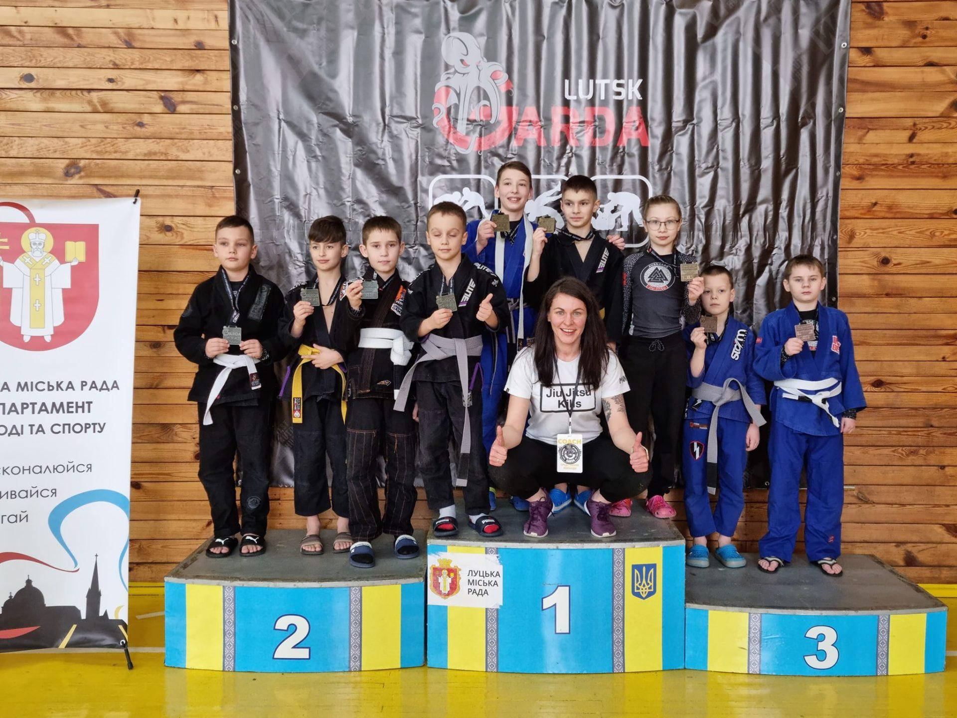 17 золотих медалей вибороли рівняни на чемпіонаті джиу-джитсу