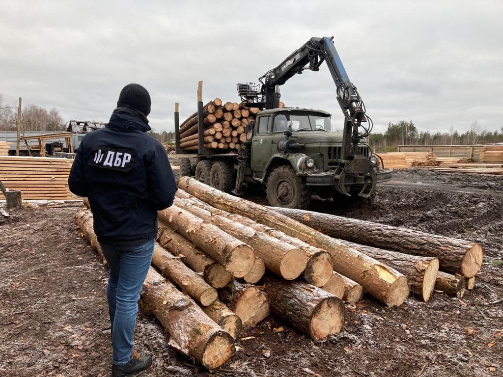 Лісничого з спільниками підозрюють у незаконній порубці лісу на Рівненщині