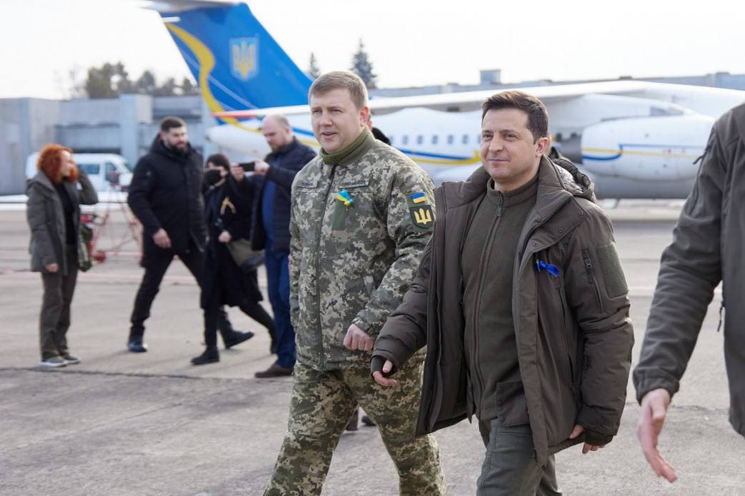 До Рівного прибув Володимир Зеленський (ФОТО)