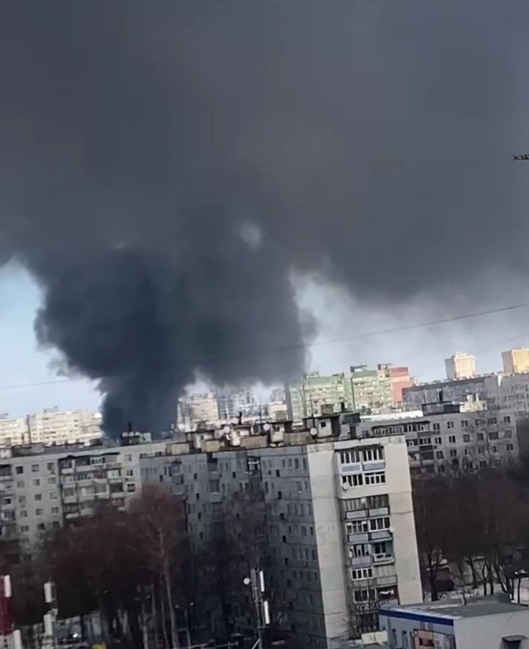 У Харкові горить дитячий садочок