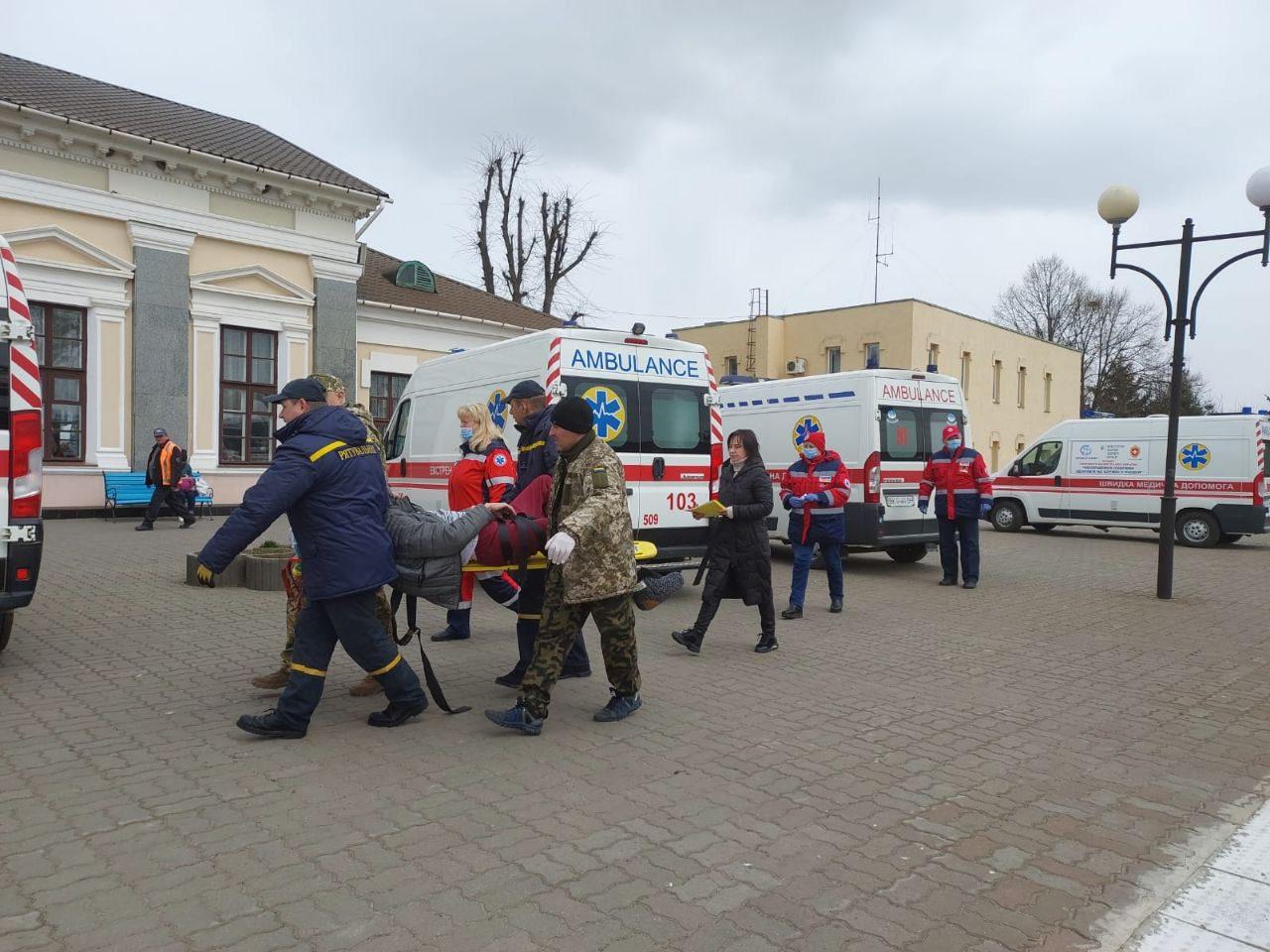 На Рівненщину евакуювали пацієнтів психоневрологічного інтернату