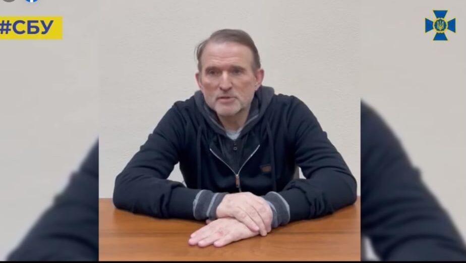Медведчук звернувся до президентів України та РФ з проханням обміняти його на захисників і мешканців Маріуполя (Відео)