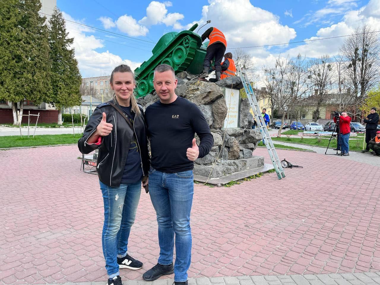 Танк на постаменті Богомолова стане експонатом