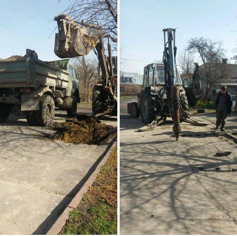 Частина будинків у Рівному без води через пошкодження водопроводу
