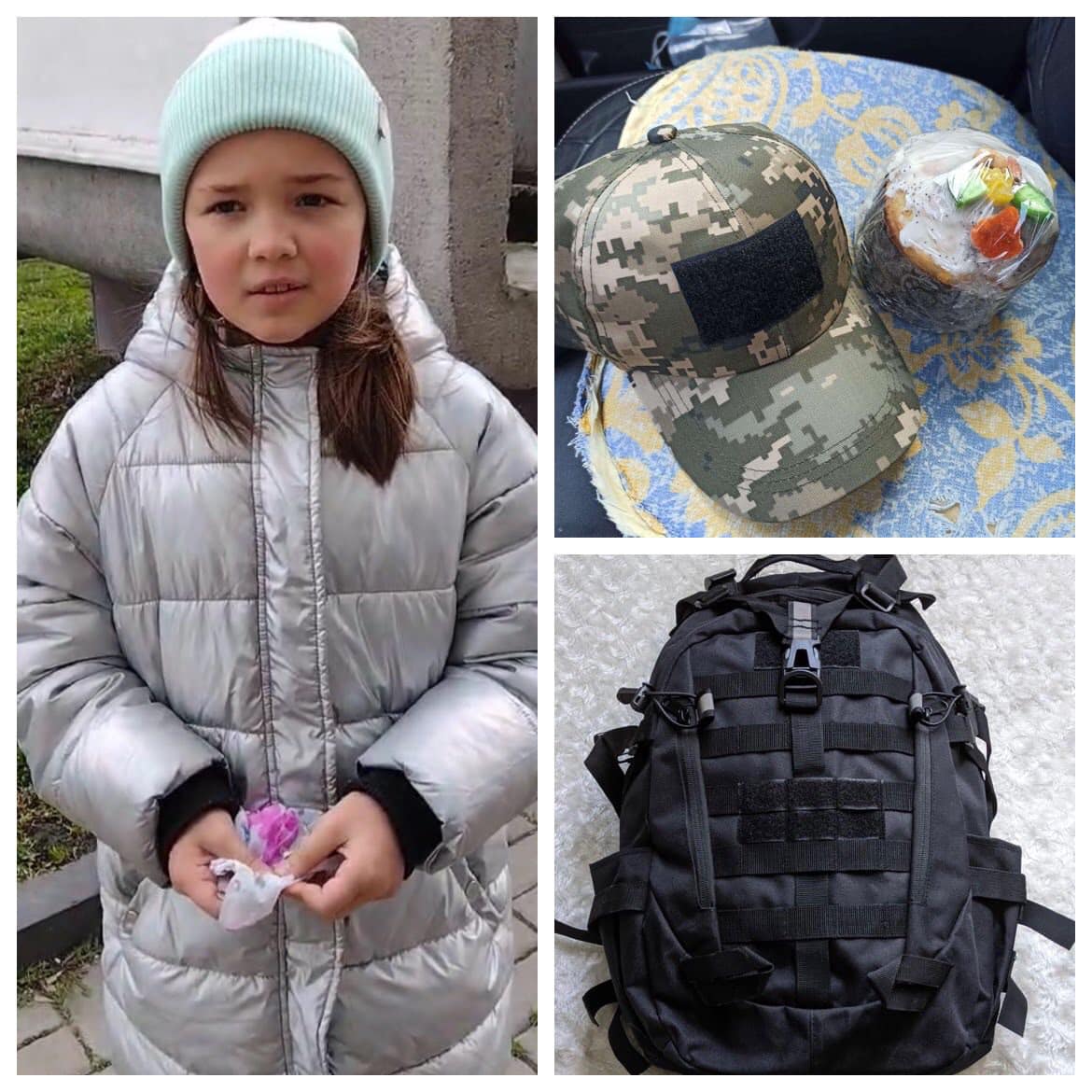 Рюкзак для захисника замість ляльок: дев&#8217;ятирічна рівнянка віддала подаровані гроші